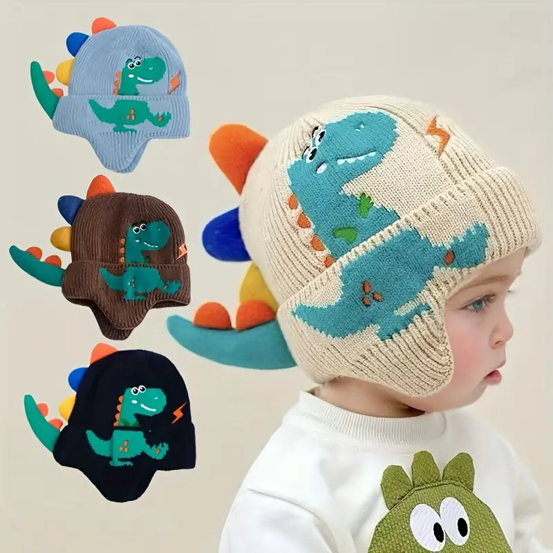 Dinosaur Ear Warmer Hat™ | Cozy, Fun, & Fierce!