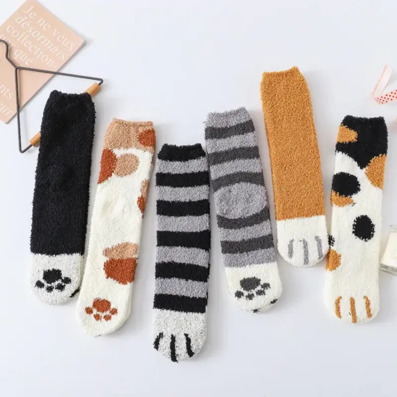 Katzenkrallensocken | Set 6 Paare