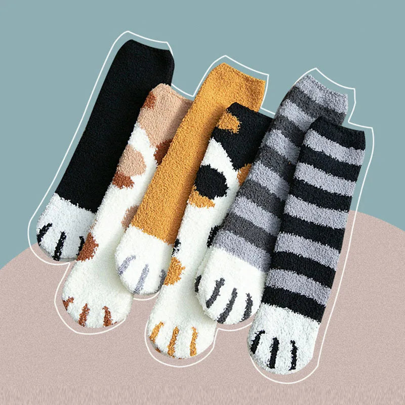 Katzenkrallensocken | Set 6 Paare