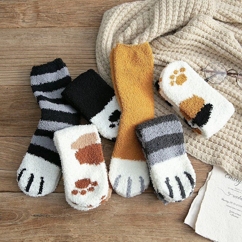 Katzenkrallensocken | Set 6 Paare