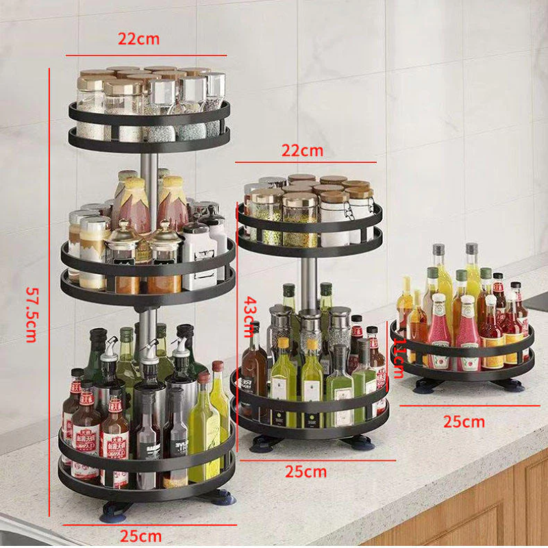 360° Rack Organizer™ | Sparen Sie Zeit und Platz