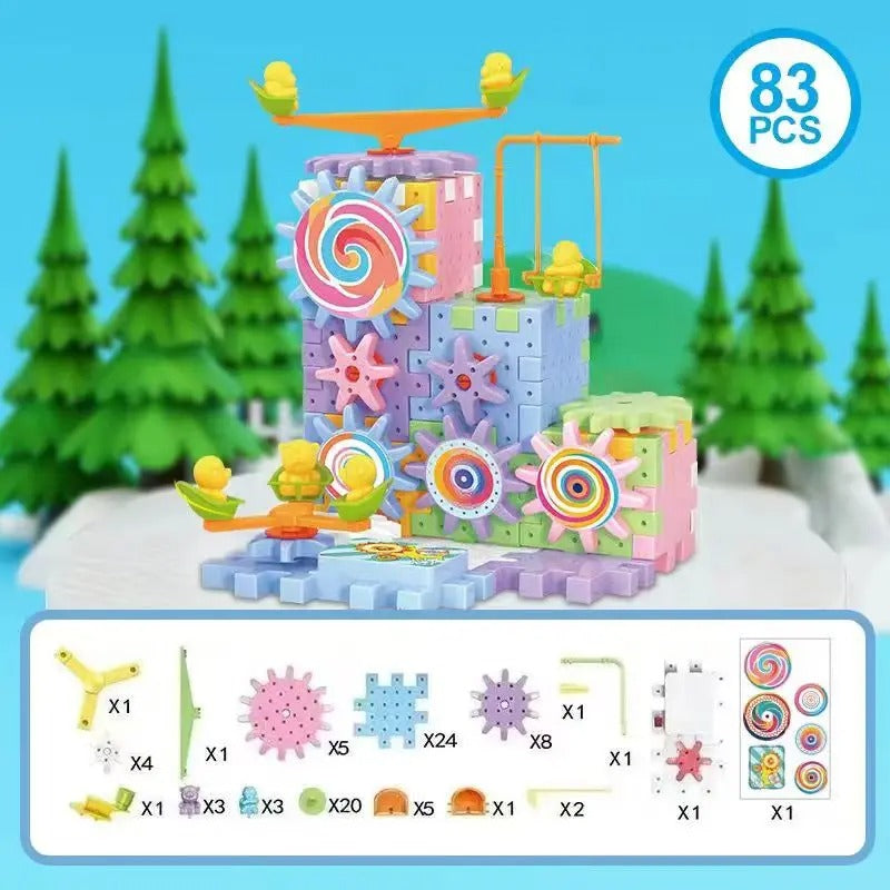 Electric Gear Building Blocks™ | Learning & Creativity Toy Set